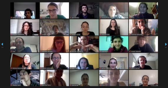 Zoom screenshot of SALURBAL team members